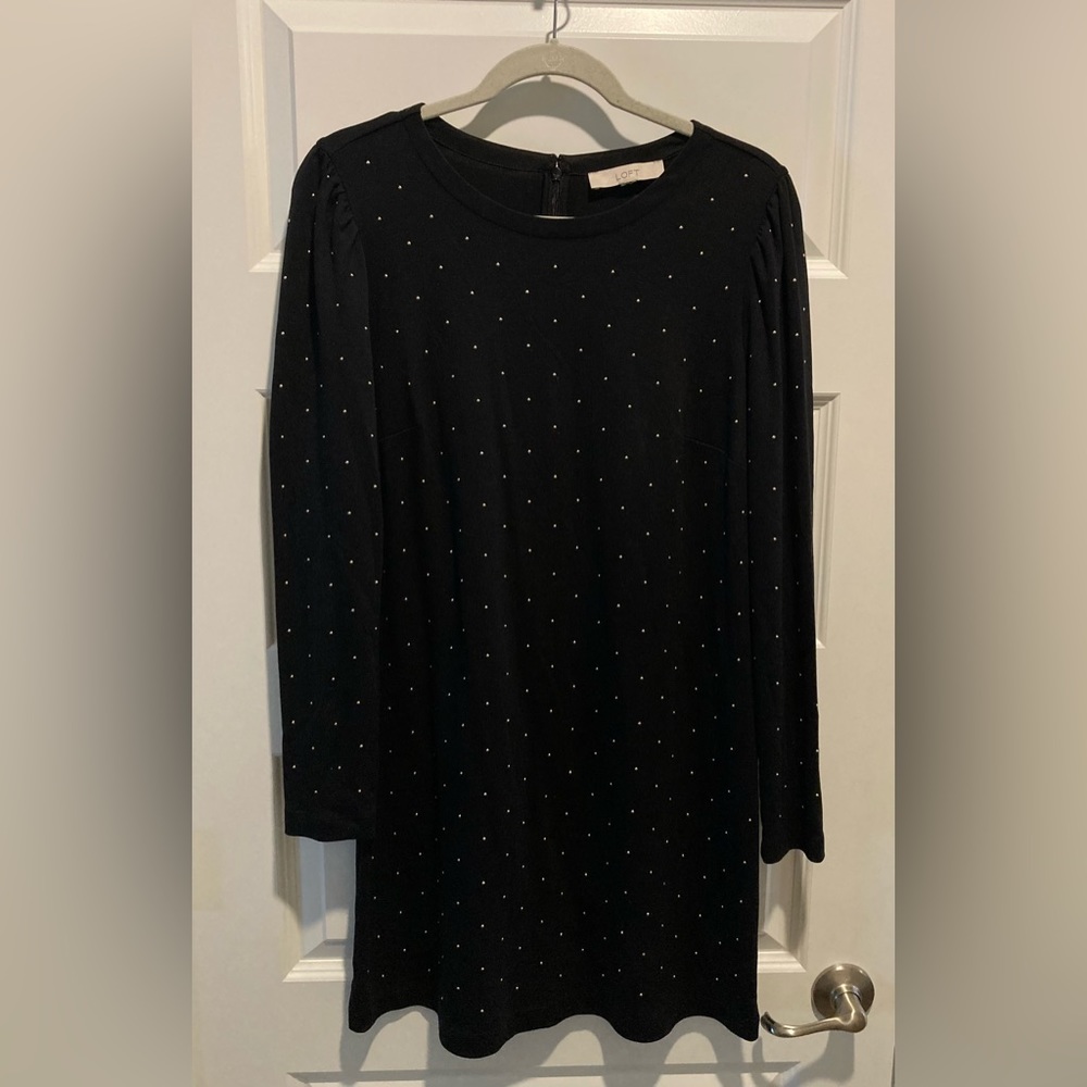 Loft Studded Dress Size Large